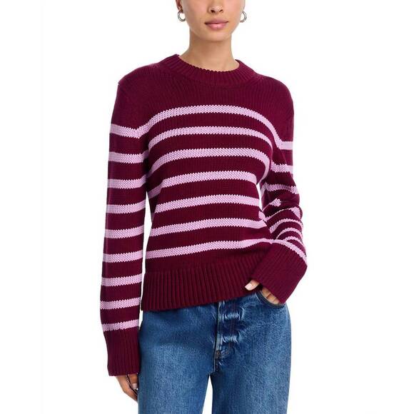 RAILS Sweaters - NEW RAILS alise sweater in mulberry stripe